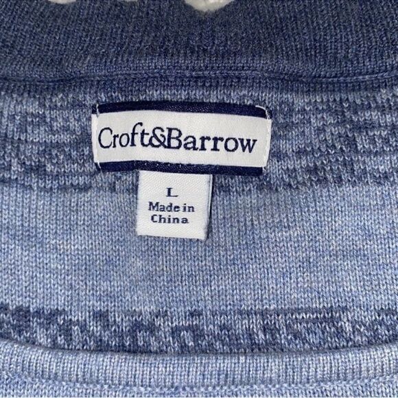 Croft & Barrow Stripe Sweater(Size Large) - Picture 4 of 5